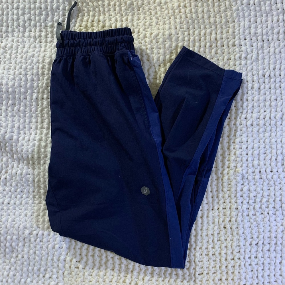 Asics blue running pant